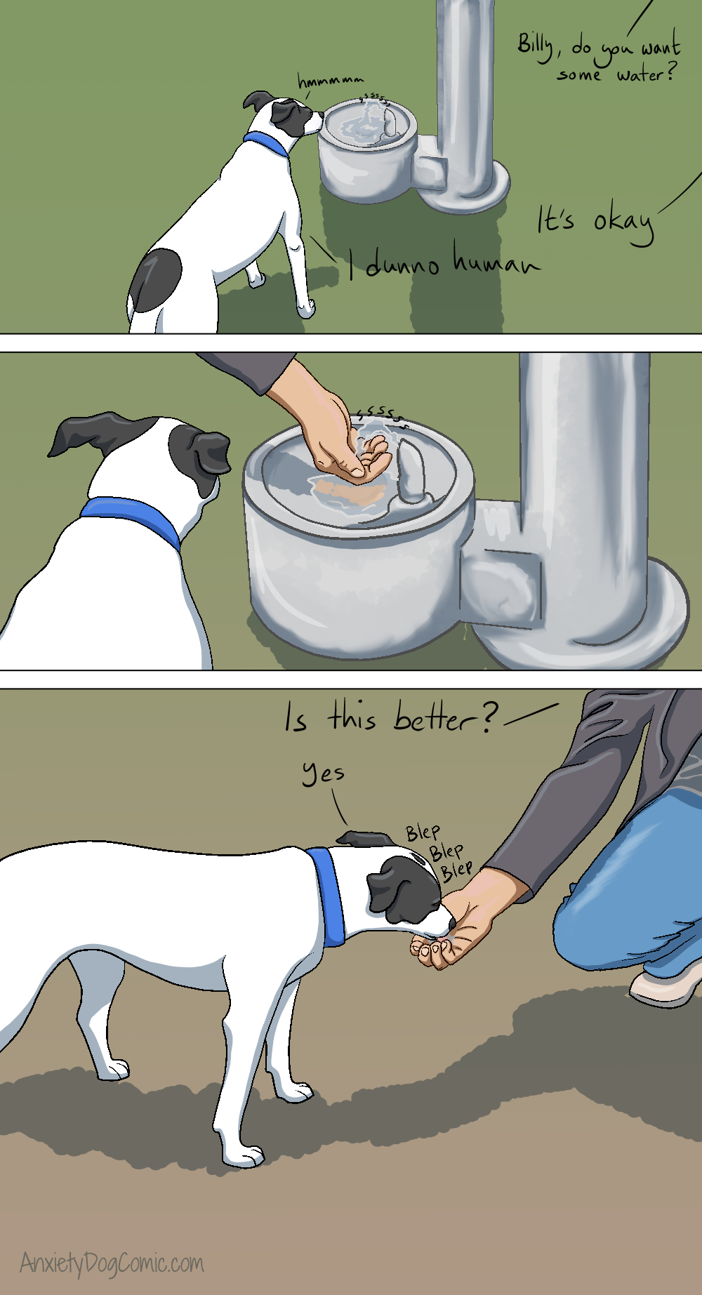 The bowl is not to be touched